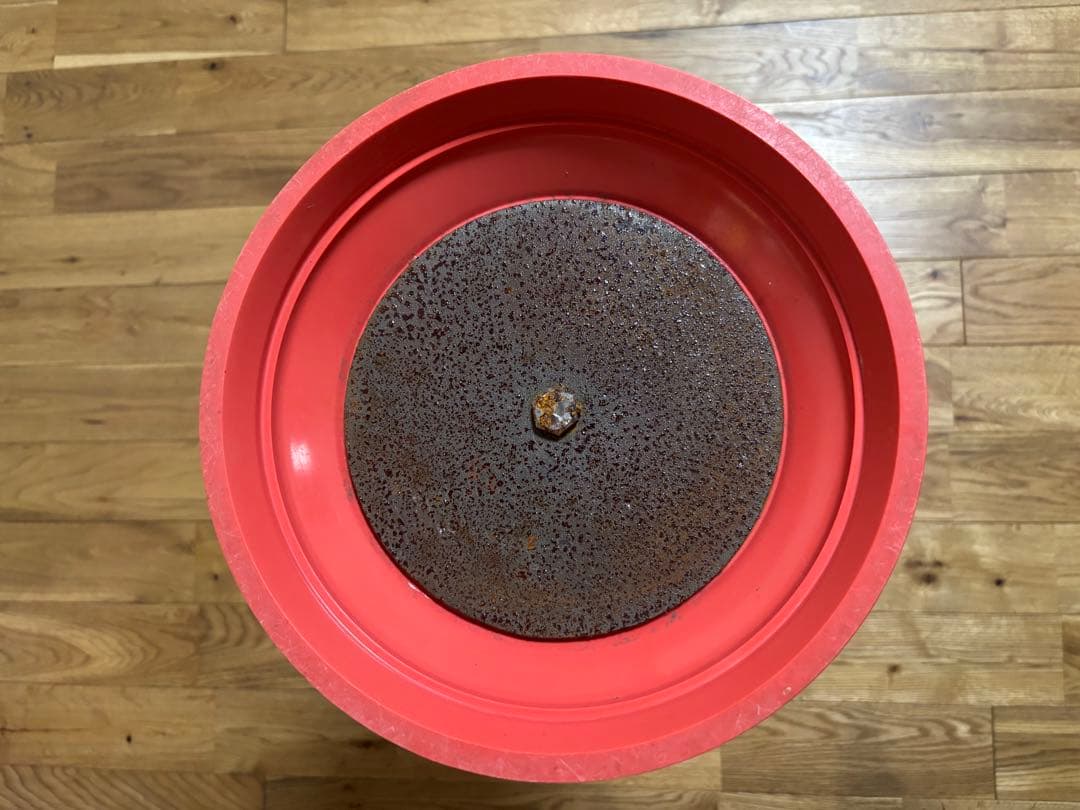 昭和レトロ　ポップ　灰皿　スタンド　アッシュトレイ ピンク