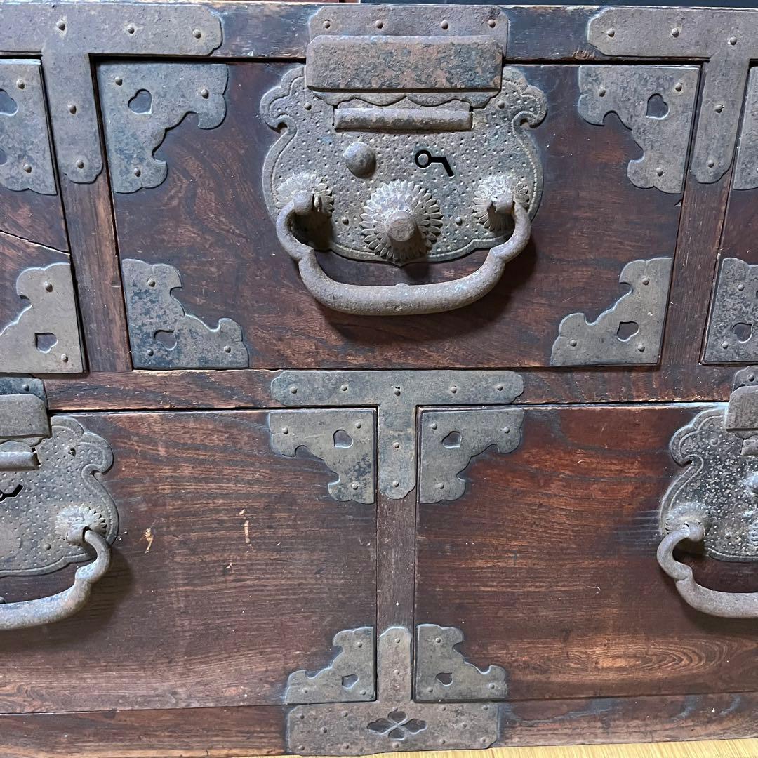 大正ロマン　アンティーク　箪笥