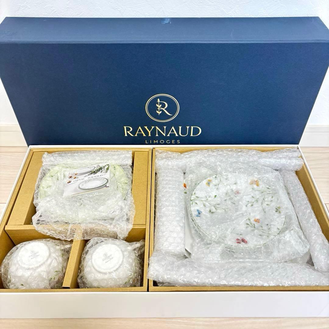 【希少 未使用】レイノー ヒストリー ナチュール 食器セット カップ&ソーサー