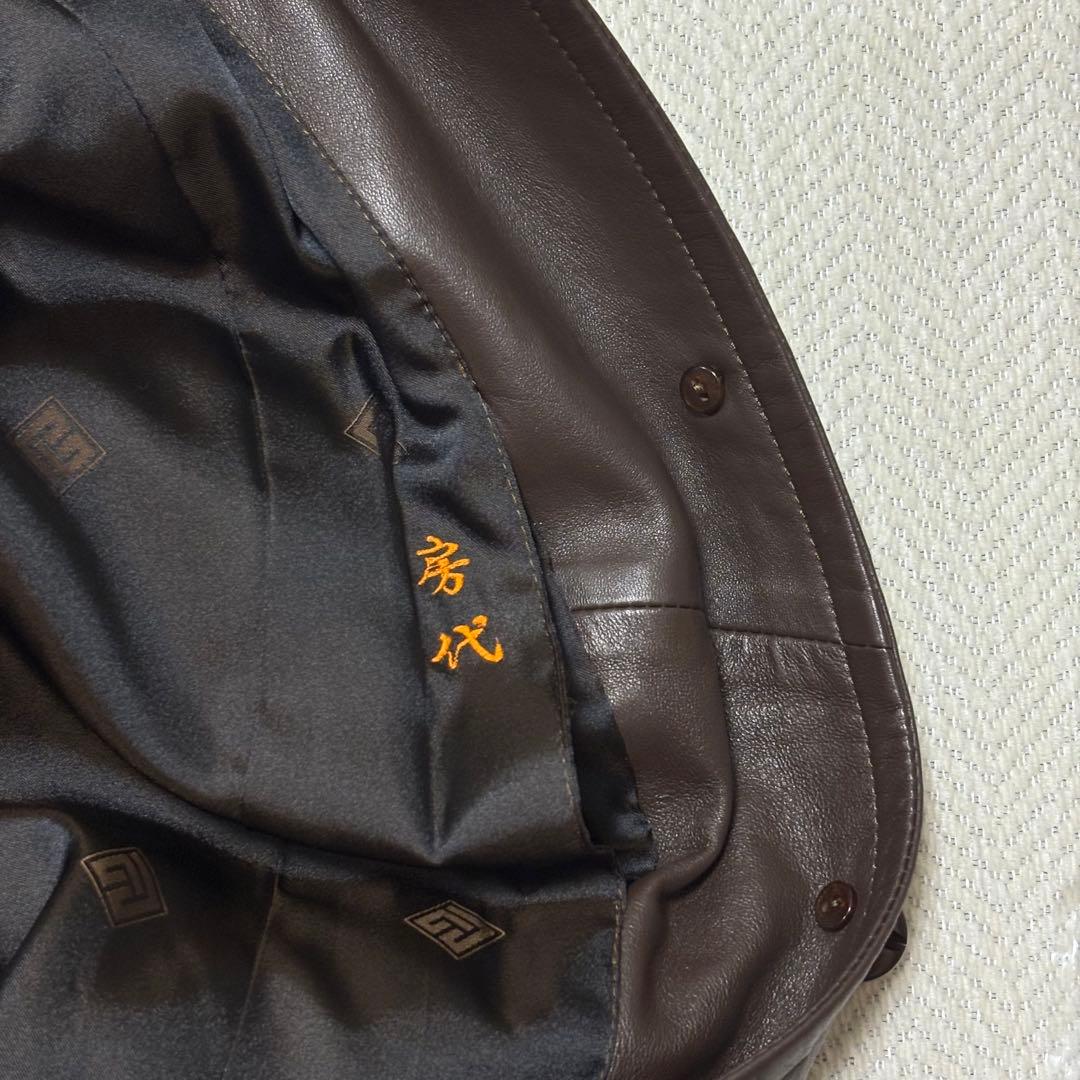 極美品 PIERRE BALMAIN VINTAGE ナッパレザー レザーコート