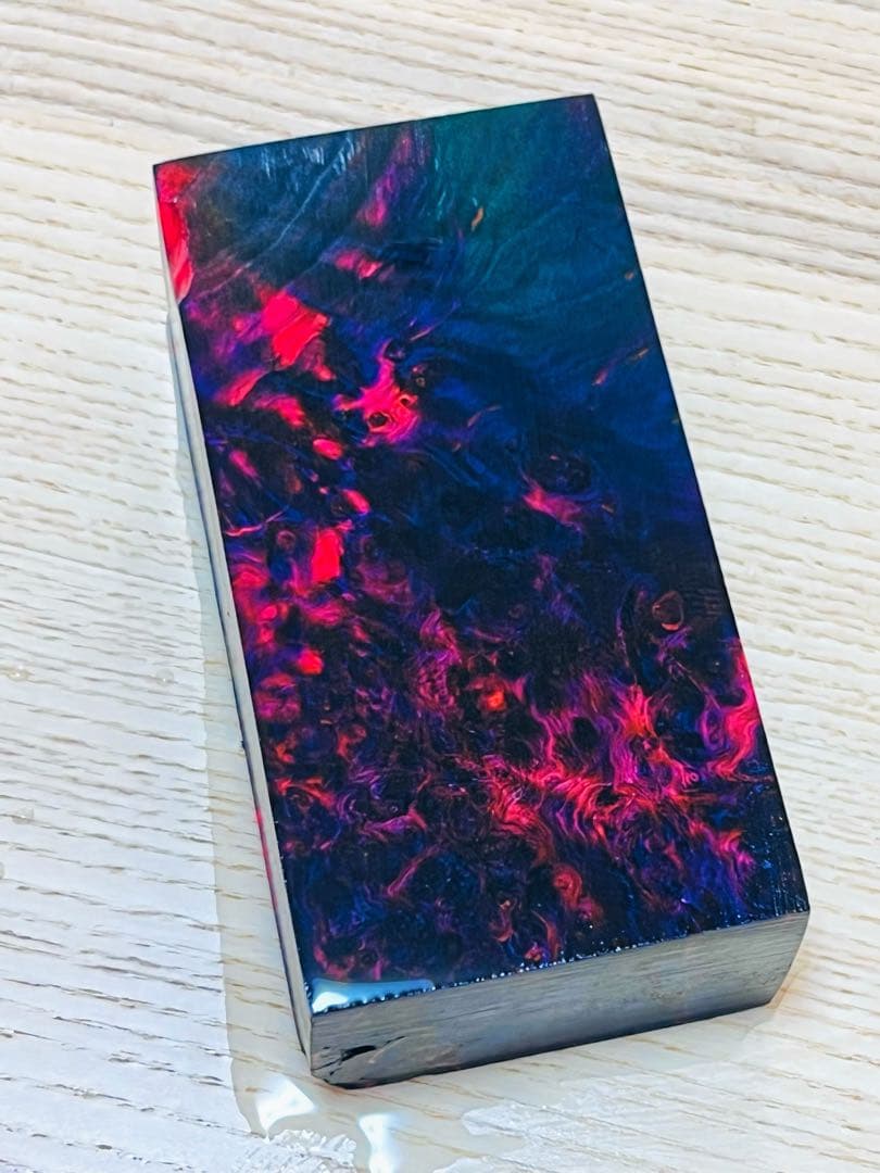 スタビライズドウッド　バール材　瘤材B4595