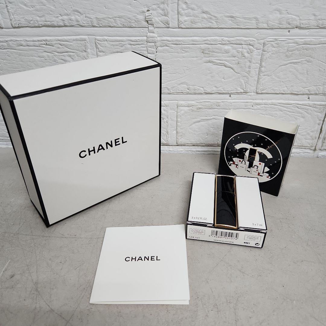 シャネルNo.5 オードゥパルファム ミニツィスト&スプレー 7ml×3