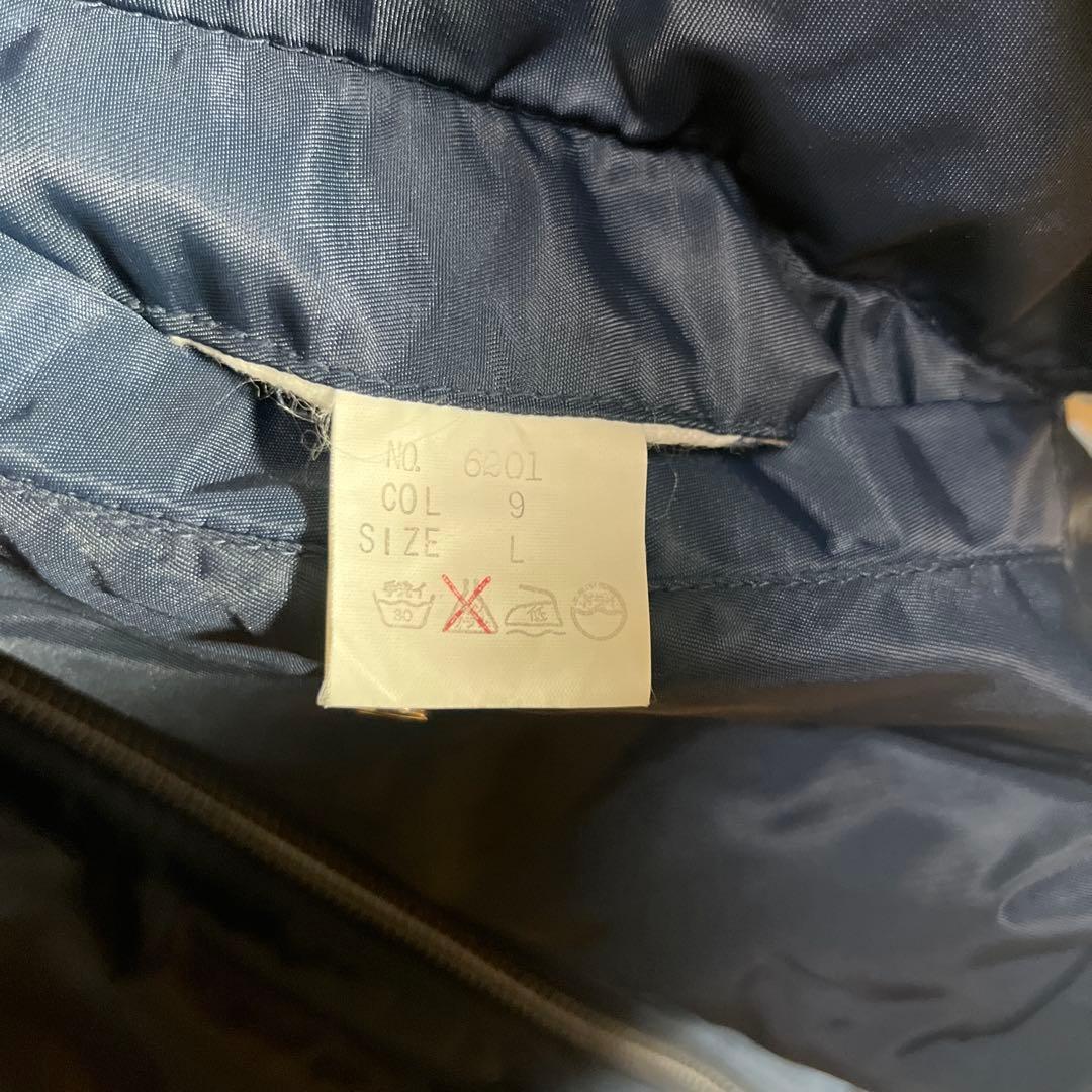 希少ヴィンテージ　超音速攻撃ヘリ　AIR WOLF MA-1ジャケット ネイビー