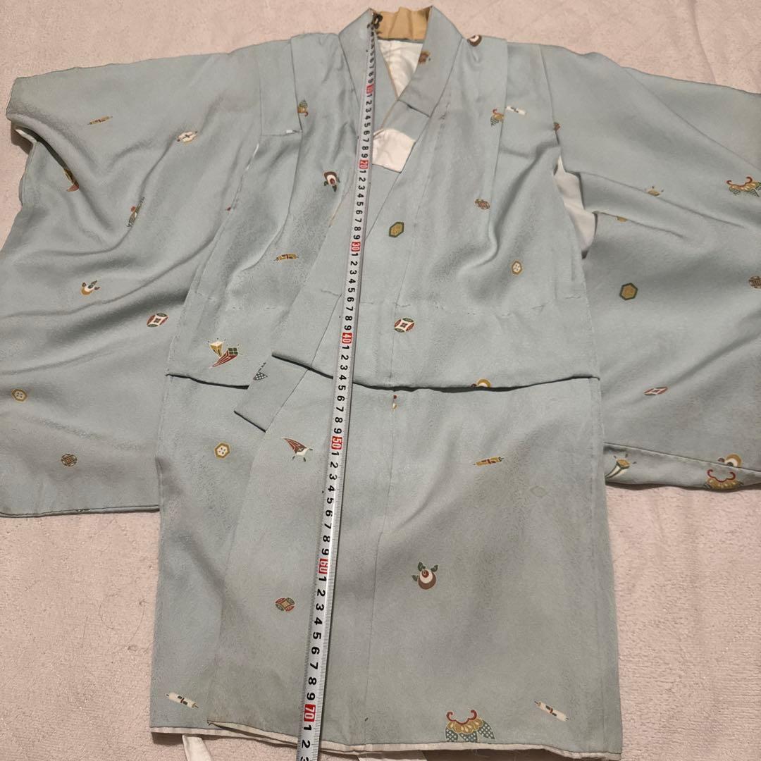 【正絹】男児 七五三 着物　被布　3歳用