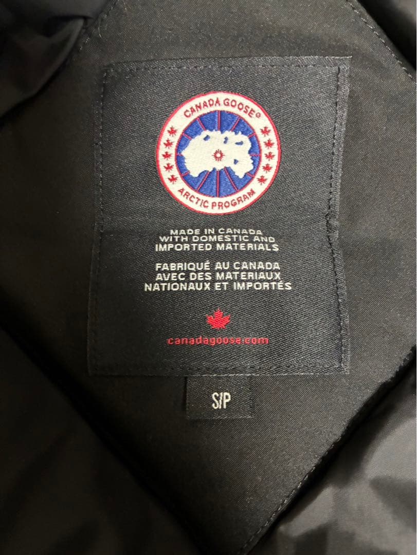 カナダグース シャーロットパーカー BLK size S