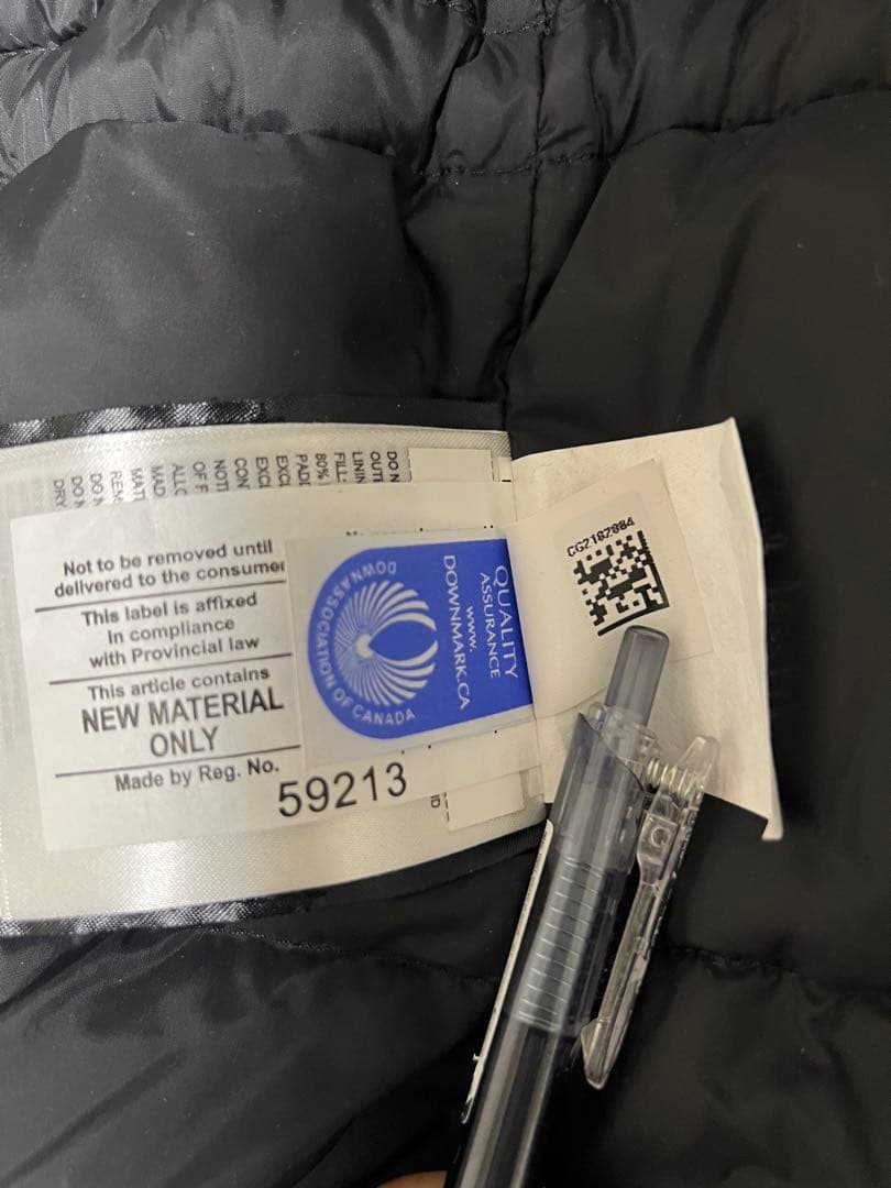 カナダグース シャーロットパーカー BLK size S