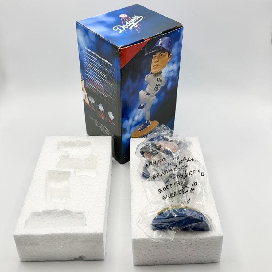 野茂英雄 2013年 球場配布 非売品 トルネード ボブルヘッド ドジャース