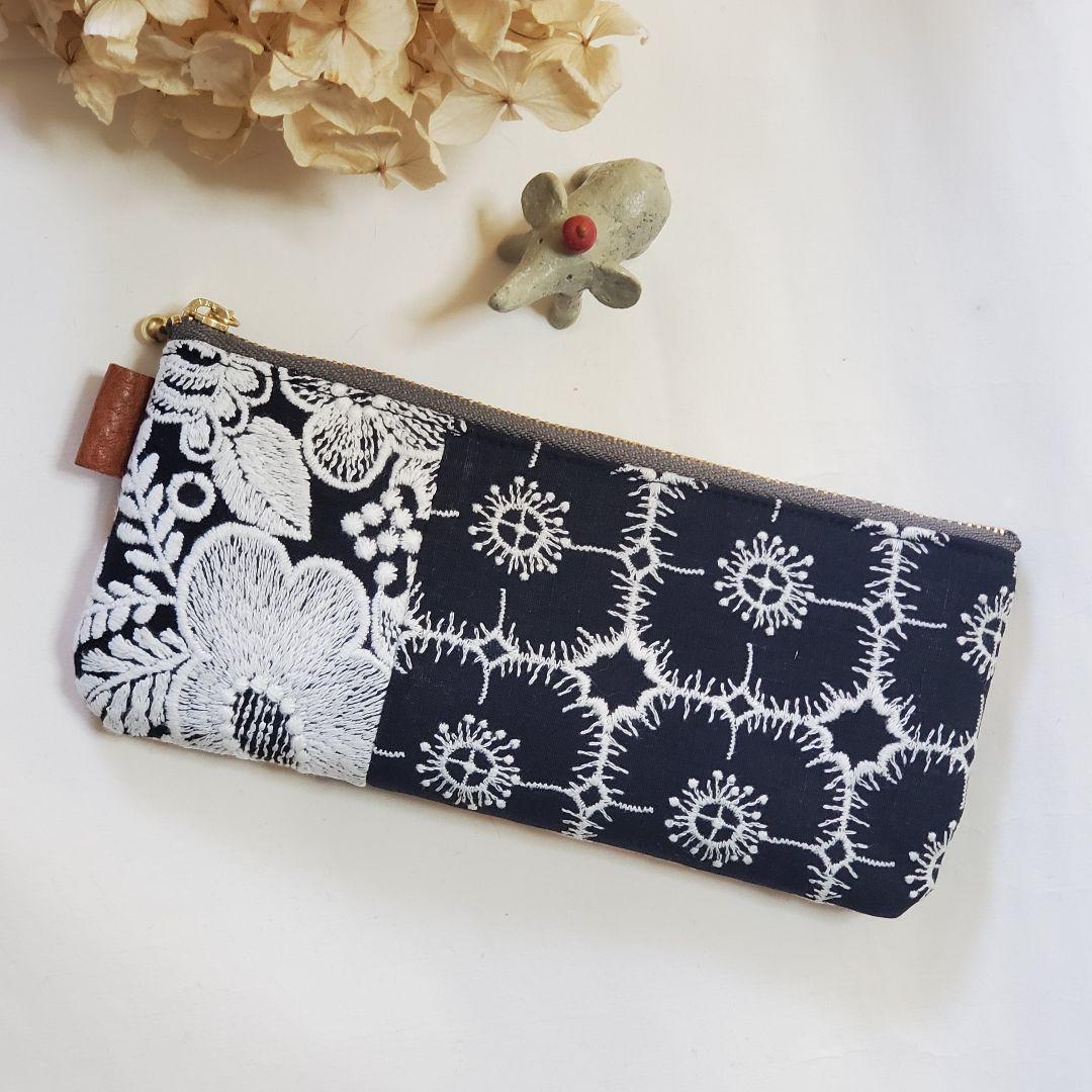 ミナペルホネン　ペンケース　smile flower