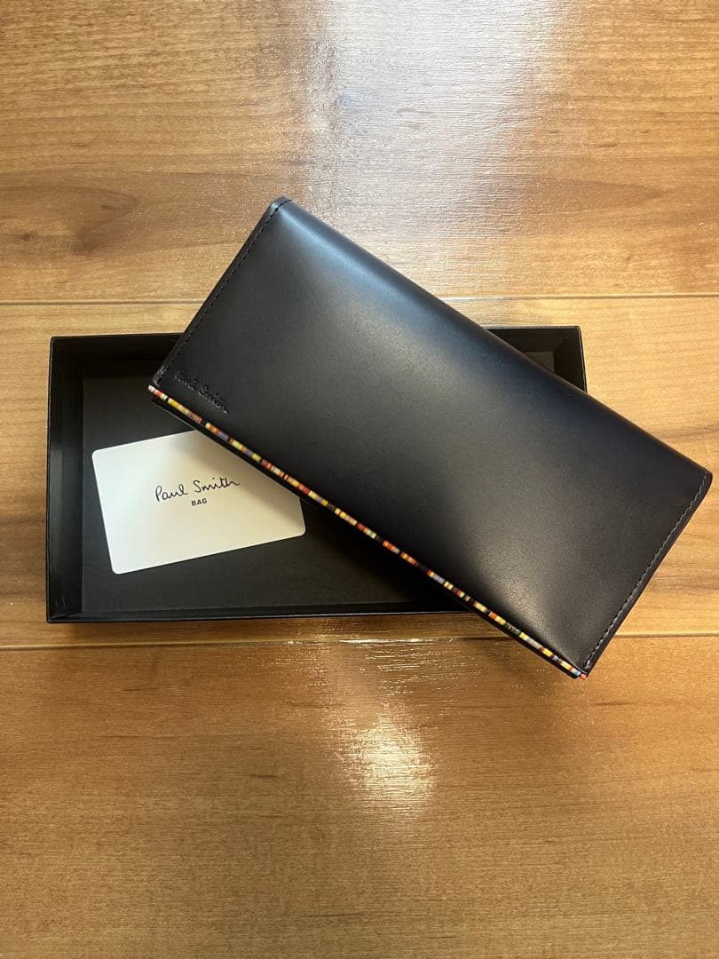 ポールスミス　ネイビー財布 新品