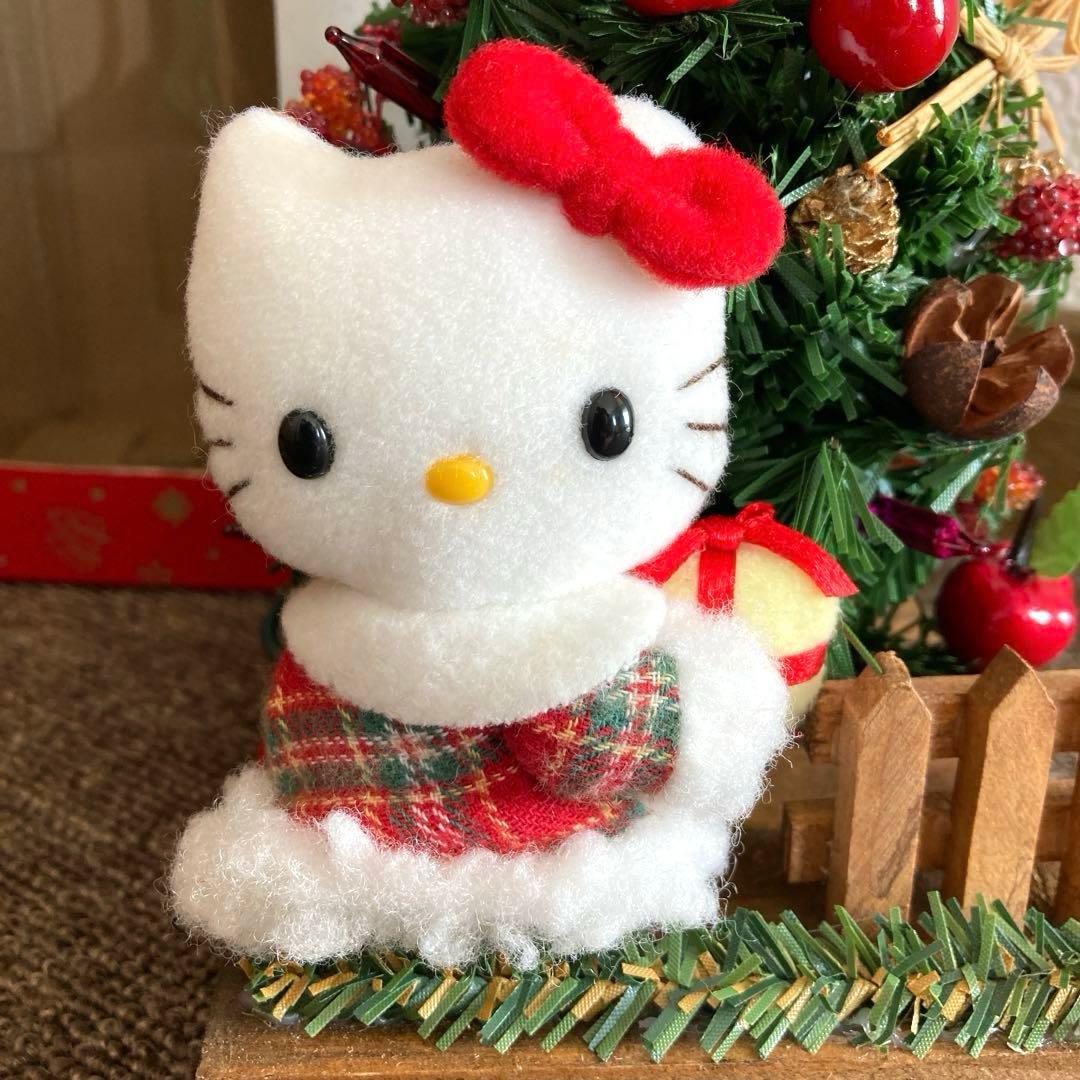 ハローキティ　マスコット　ウッドジオラマツリー　2003年　平成レトロ　サンリオ