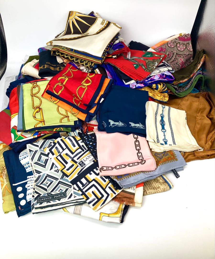 G*️様 スカーフ ハンカチーフ シルク おまとめ