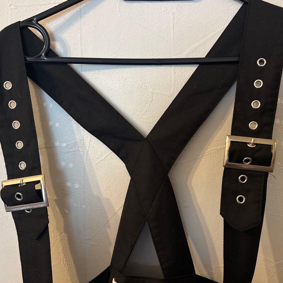 期間限定値下中‼️HEIHEI リボンハーネスサスペンダー 黒