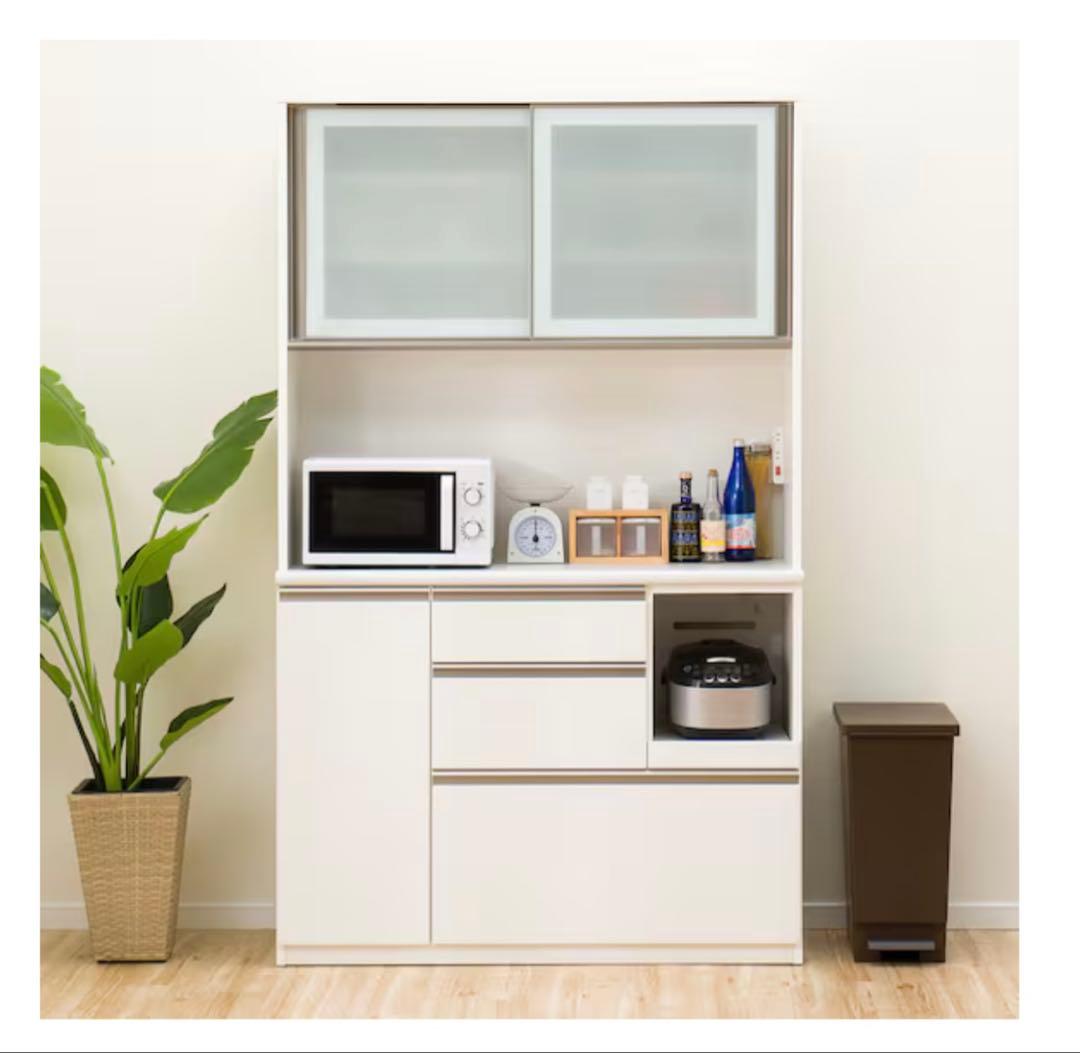 ニトリ　ニトリ　キッチンボード (アルミナ2 120KB WH)