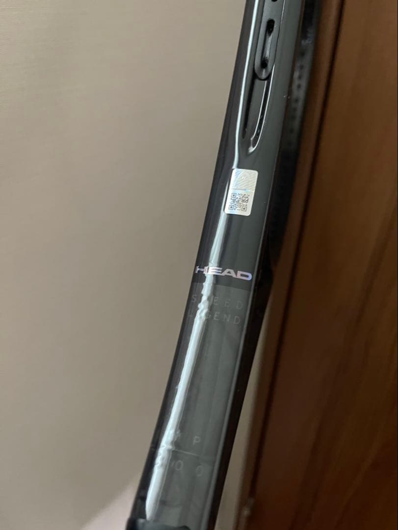 テニスラケット(硬式用) 黒　head speed legend mp