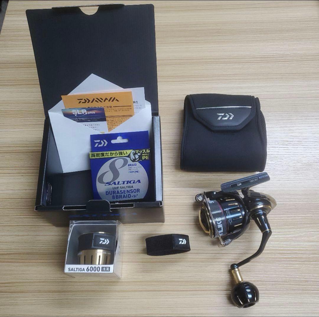 ダイワ SALTIGA 6000 XH　SLPスプール付き