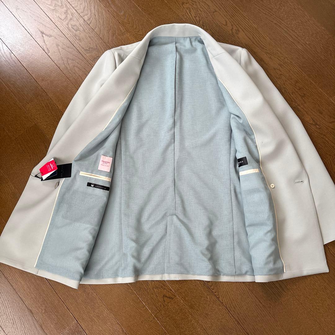 ① 新品　AOKI＆Oggiコラボ　ダブルジャケット テーパードパンツ　スーツ