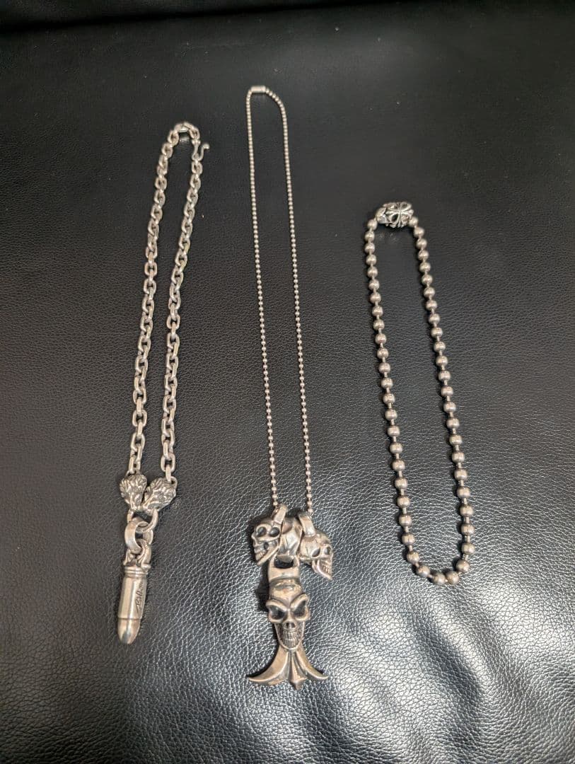 だ*お様 ビルウォールレザーネックレスセット