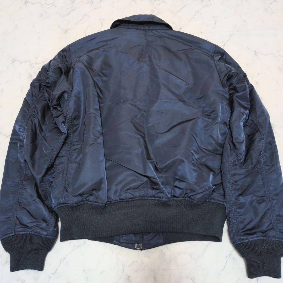 ALPHA INDUSTRIES CWU-45P フライトジャケット ネイビー