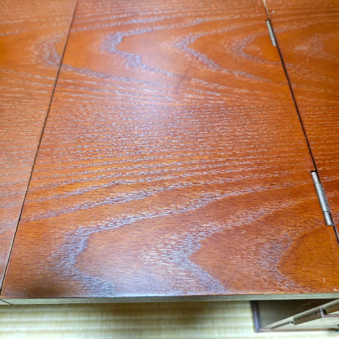 【美品】折り畳み座机・文机　昭和レトロ家具　ヴィンテージ家具　アンティーク　匿名