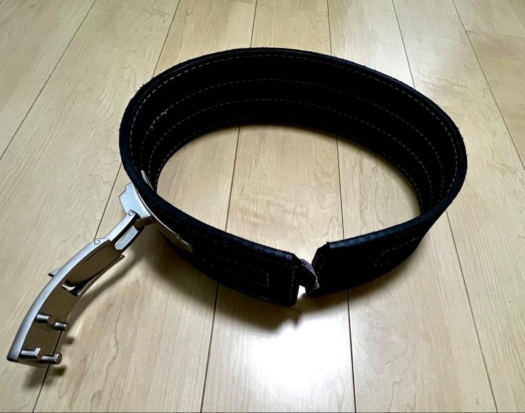 ウエイトトレーニング パワーベルト タイタン　ロングホーンサイズM・厚さ10mm