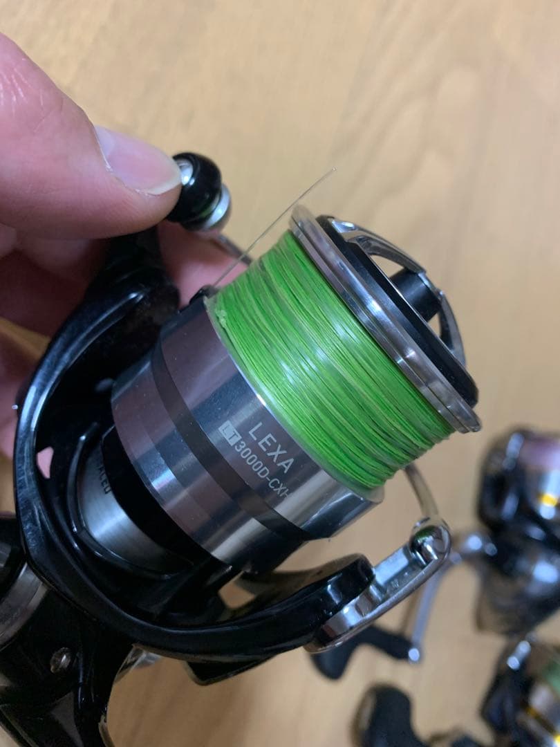 ダイワ　スピニングリール5台セット