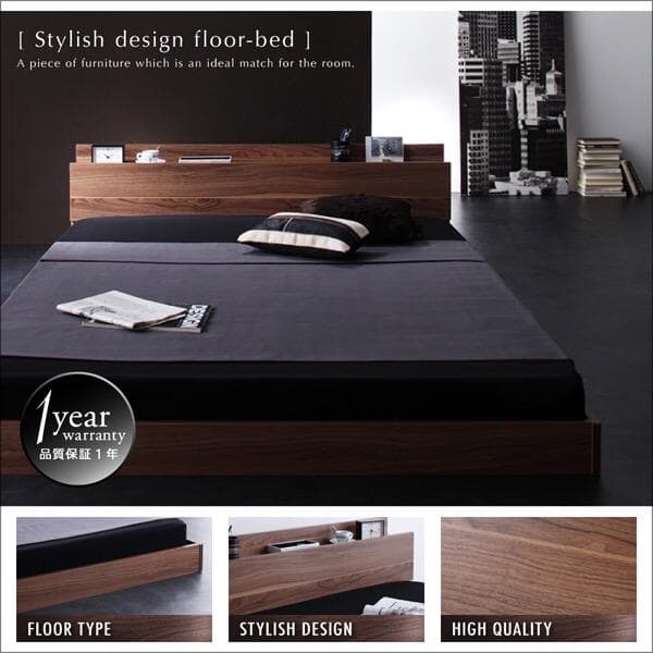 ppフロアベッド▪️W.coRe▪️(マットレスセット)シングル