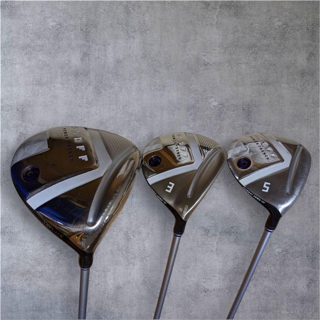 2025 ONOFF オノフ レディース 1w 3w 5w 3本セット