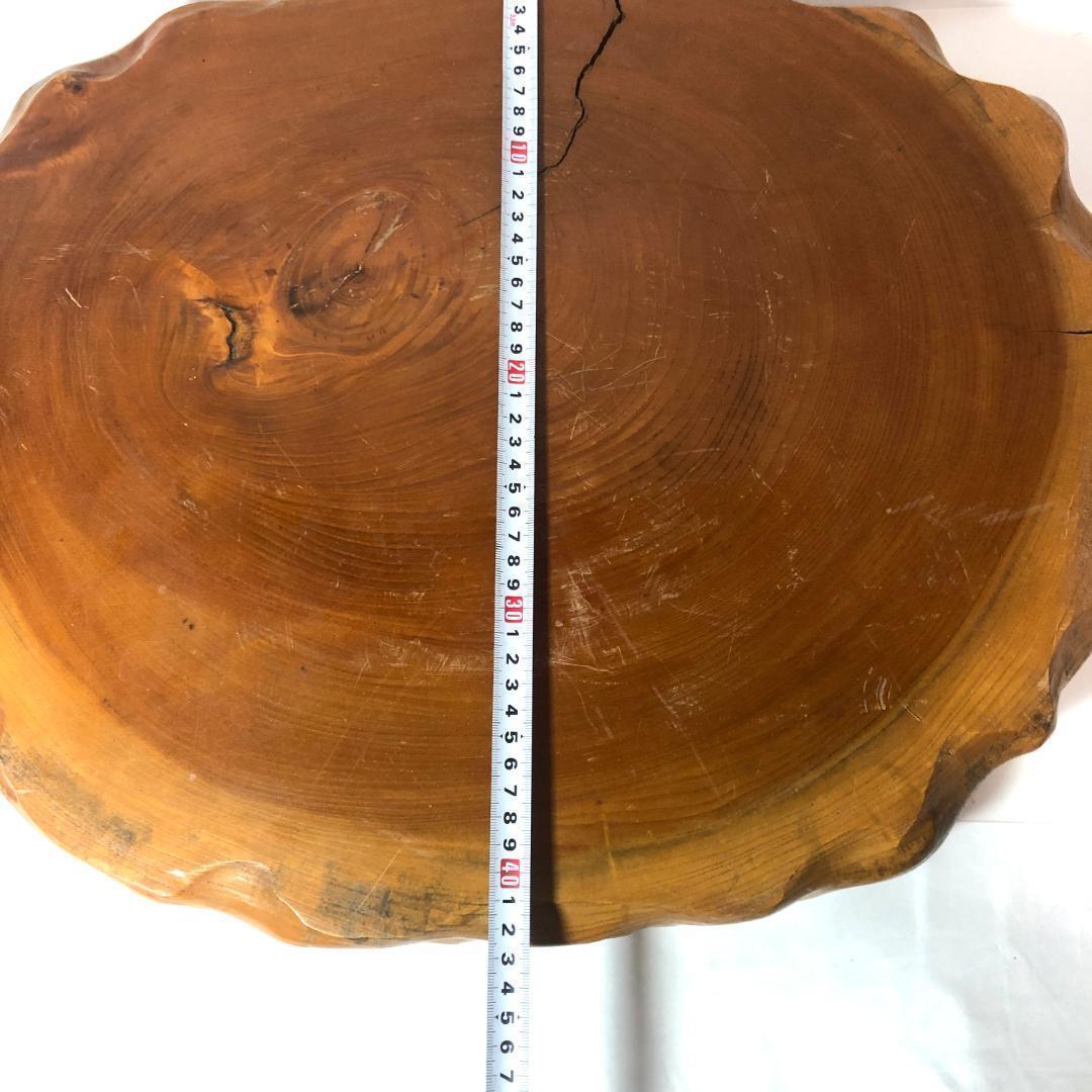 盆栽台、華台　花台　盆栽卓　飾り台　天然木 　53㎝、7.1kg