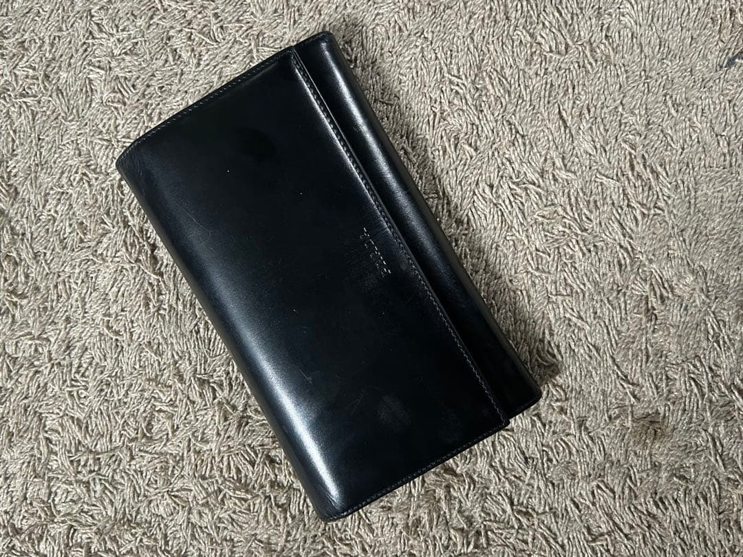 PRADA ブラック レザー 長財布
