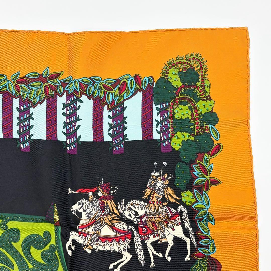 ♡美品♡ エルメス LES PARADIS DU ROY 王の楽園 スカーフ