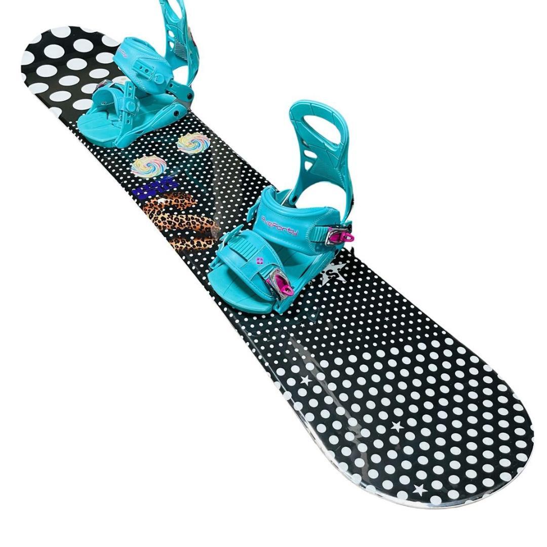 スノーボードセット「STELLA×Five Forty】144 レディース