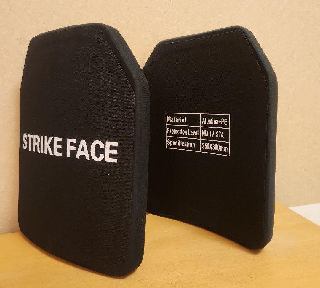 NIJ-Ⅳ レベル4 実物防弾プレート M 7.62㎜～06-30AP弾まで防ぐ