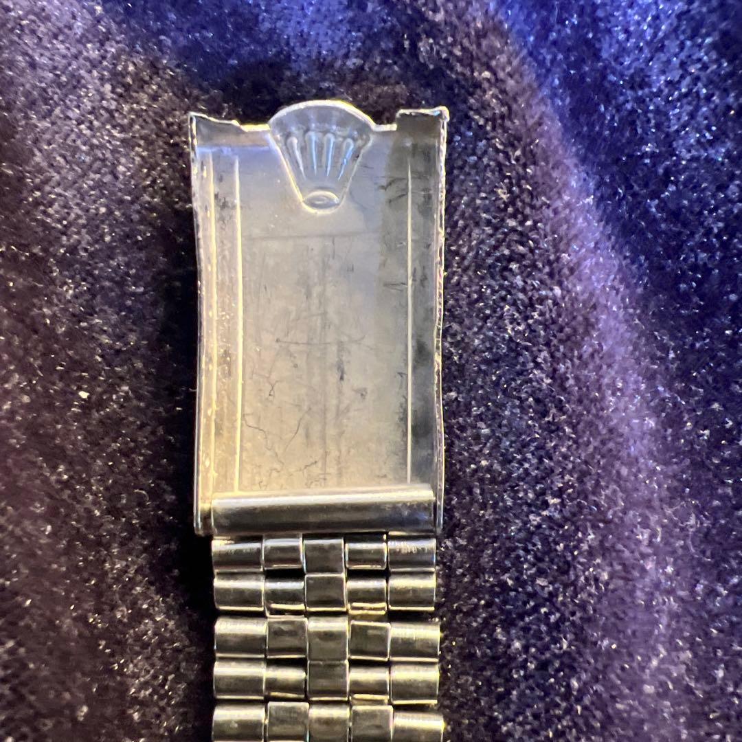 ロレックス 純正デベソバックルジュビリーブレスレット レアな一本石ちゃん