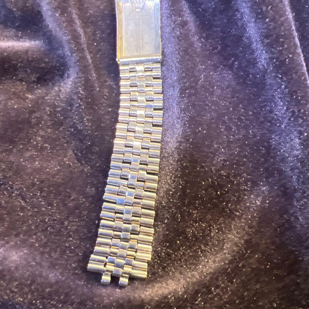 ロレックス 純正デベソバックルジュビリーブレスレット レアな一本石ちゃん