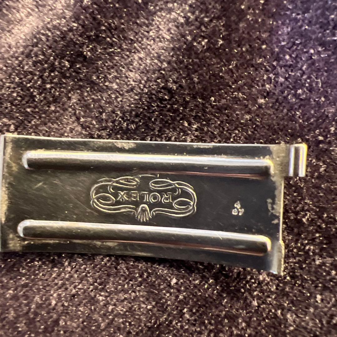 ロレックス 純正デベソバックルジュビリーブレスレット レアな一本石ちゃん