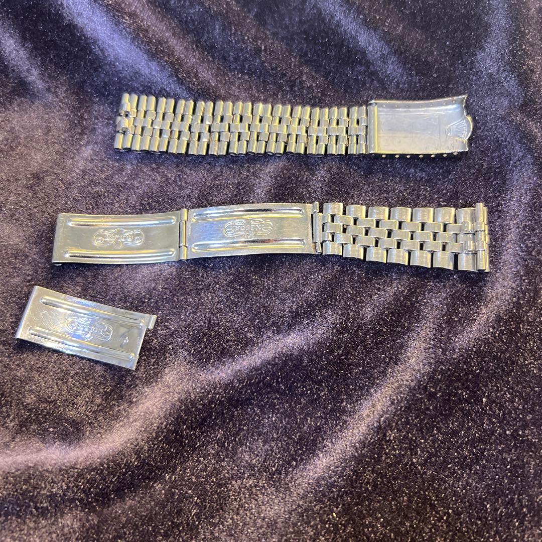 ロレックス 純正デベソバックルジュビリーブレスレット レアな一本石ちゃん