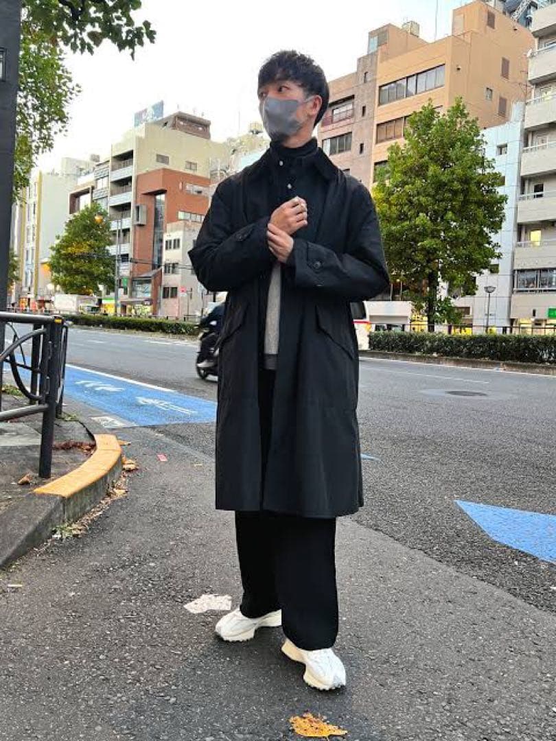 新品BarbourバブアーツイードSINGLEBREASTED