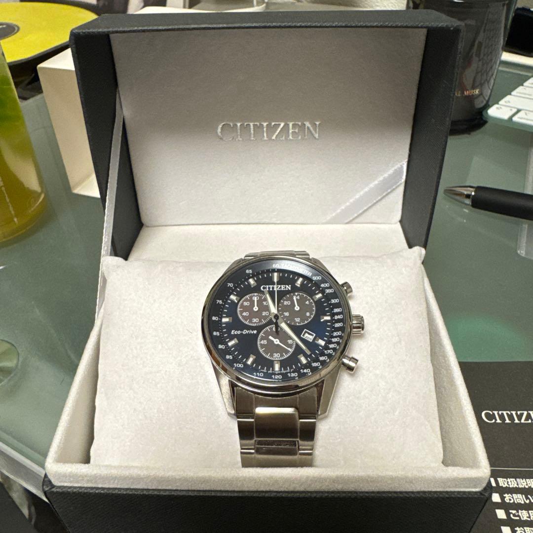 CITIZEN クロノグラフ クォーツ腕時計