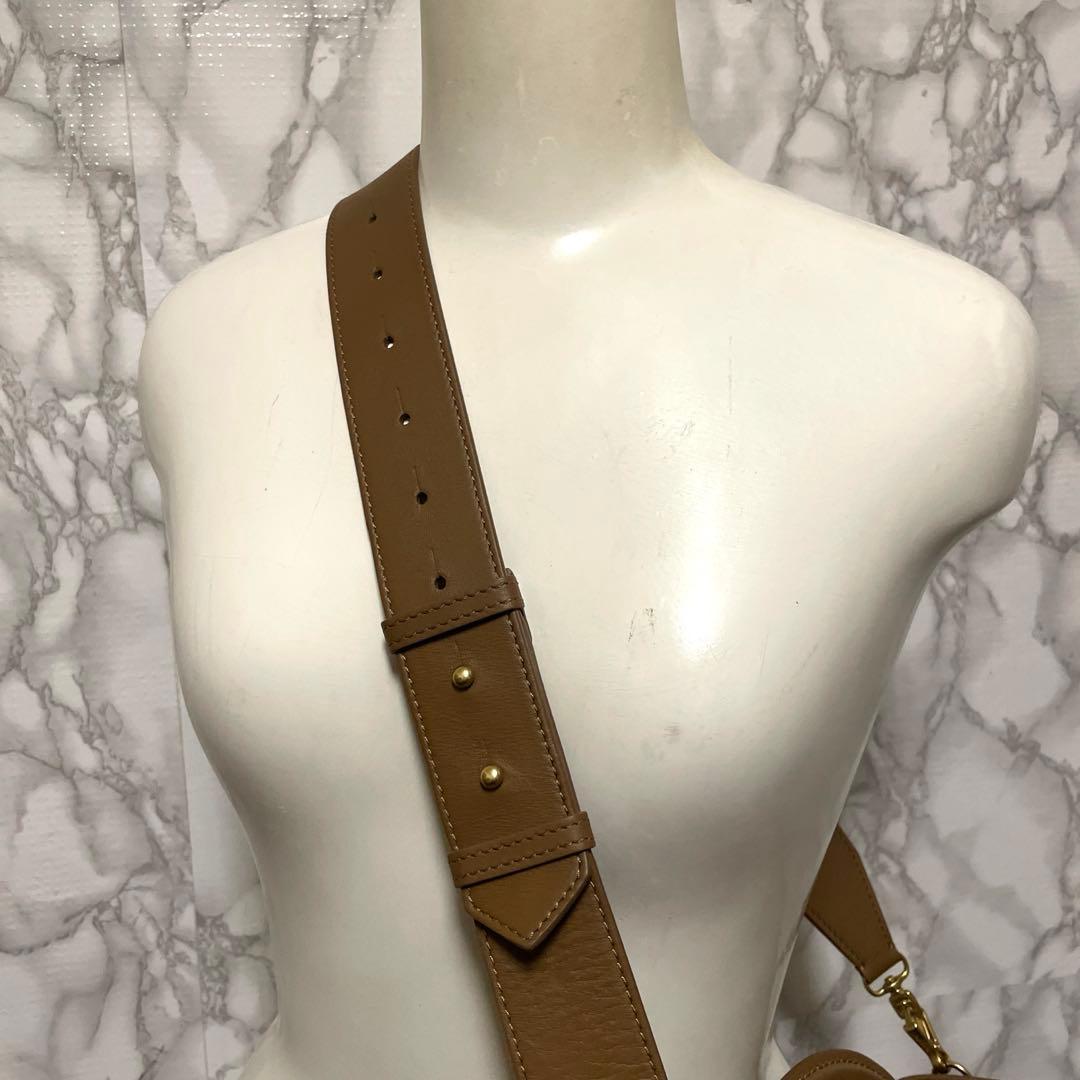 美品　MAX MARA テディベア リバーシブル 上質ラムレザー使用　バッグ