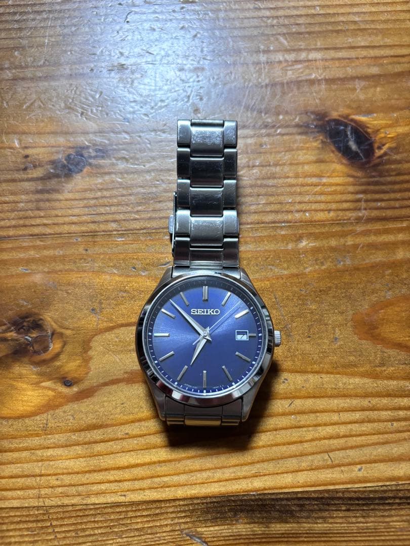 SEIKO ネイビー 腕時計 クォーツ