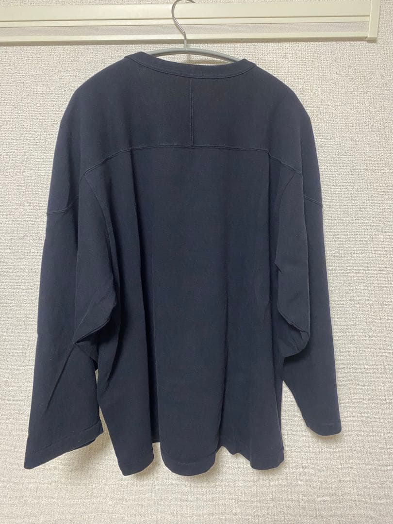 comoli 22aw フットボールTシャツ