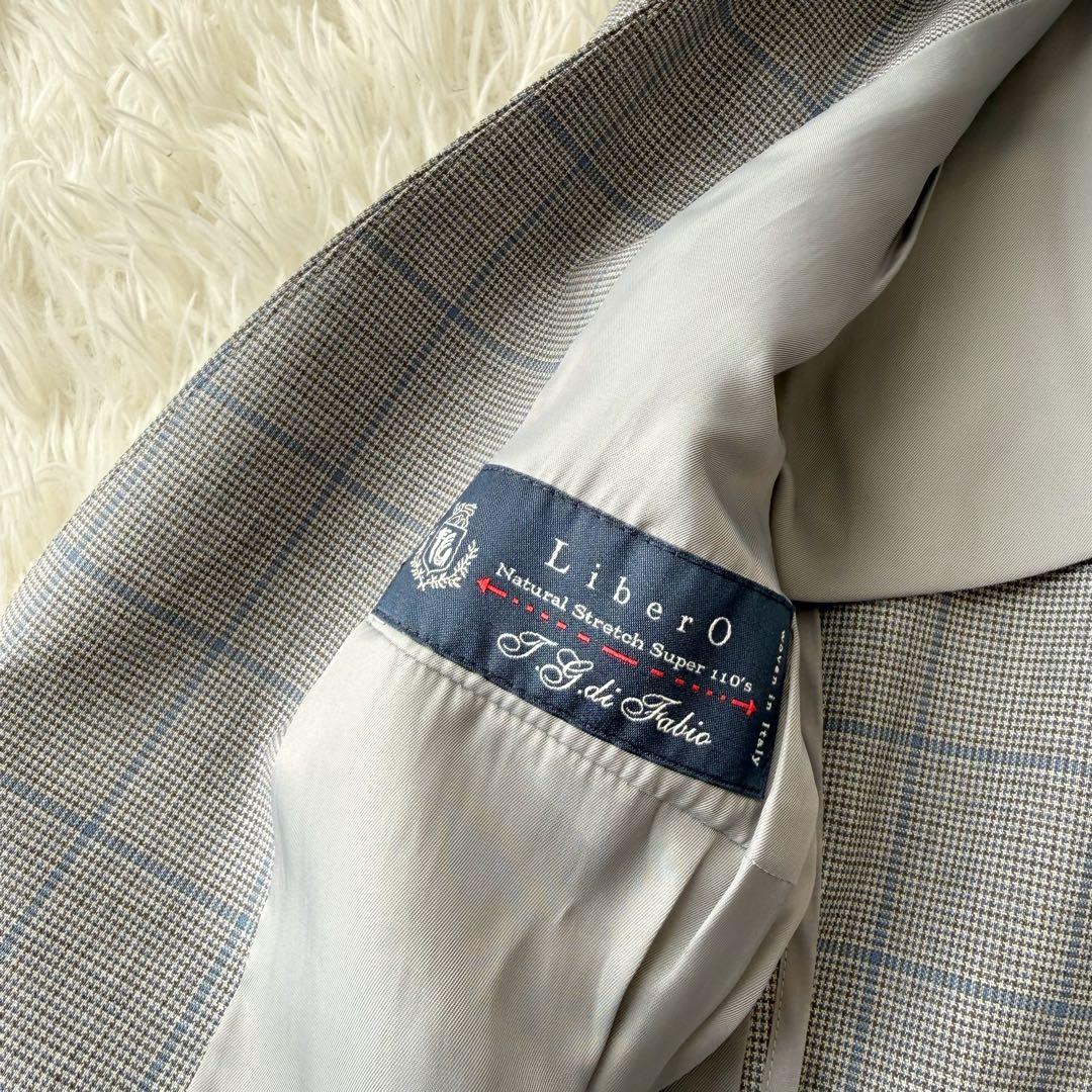 THE SUIT COMPANY she セットアップスーツ ノーカラーチェック