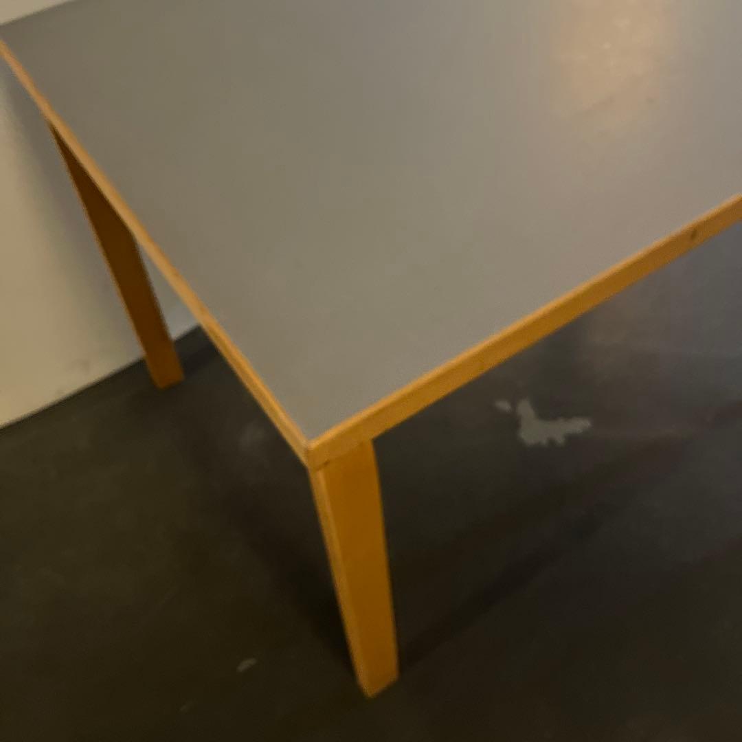 Artek table Alvar Aalto グレーリノリウム1200×750