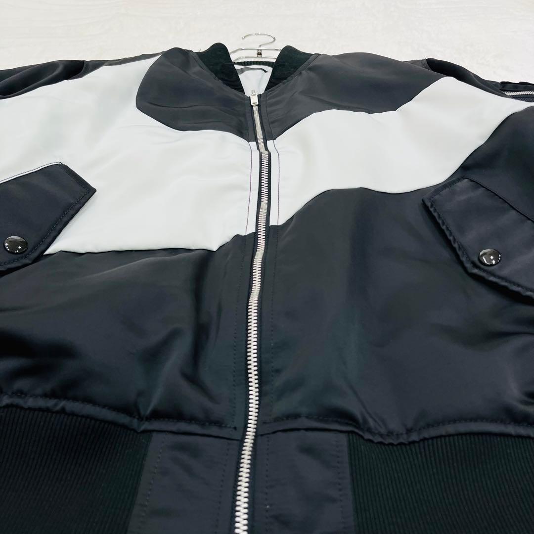 Nike リバーシブル　ボンバージャケット MA-1【XXL】ブラック