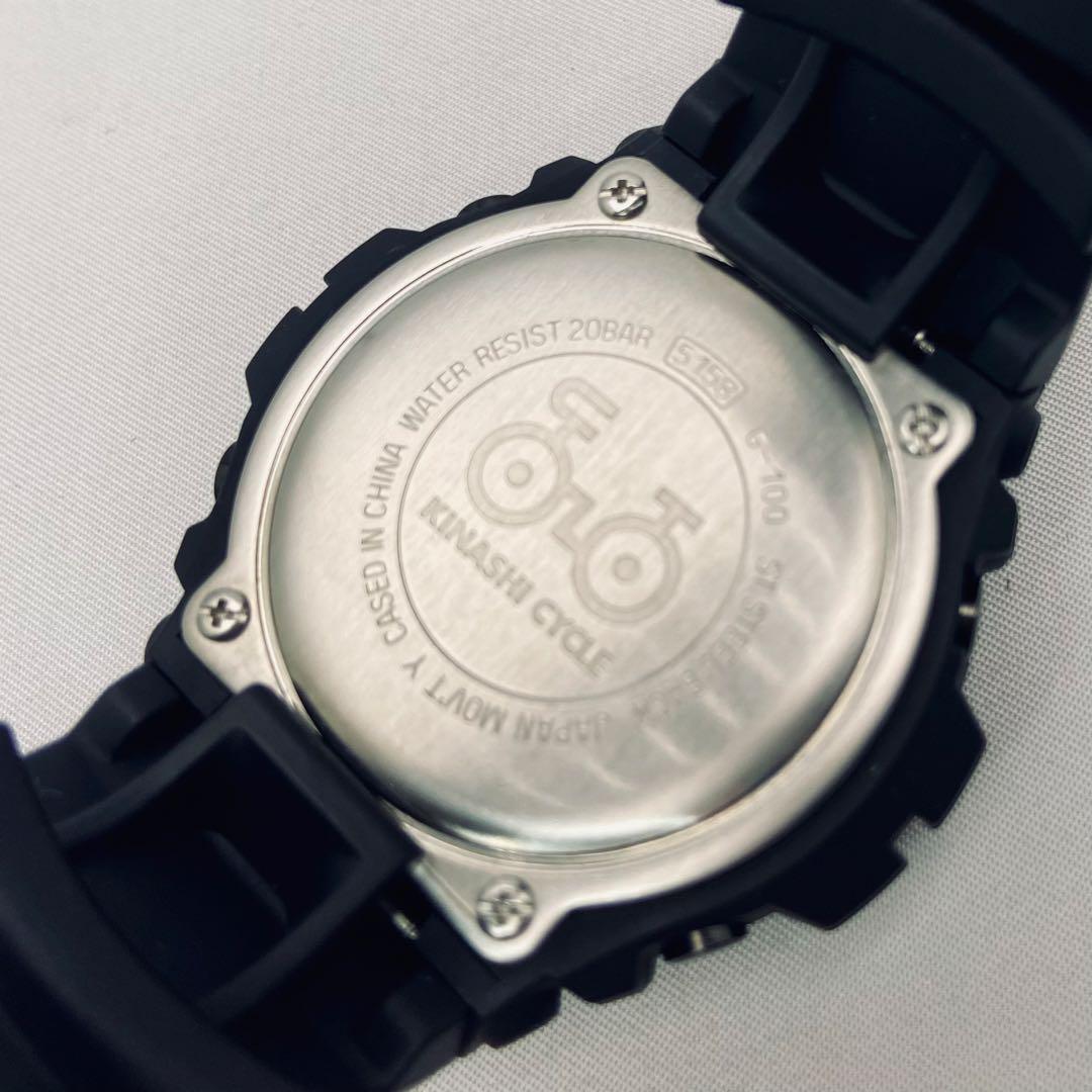 【希少】G-SHOCK 木梨サイクル コラボ G-100 別注 限定 ブラック