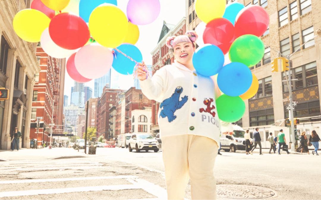 サ*ス様 レア完売品 ジェラートピケ×セサミストリート コラボ ショールカーディ