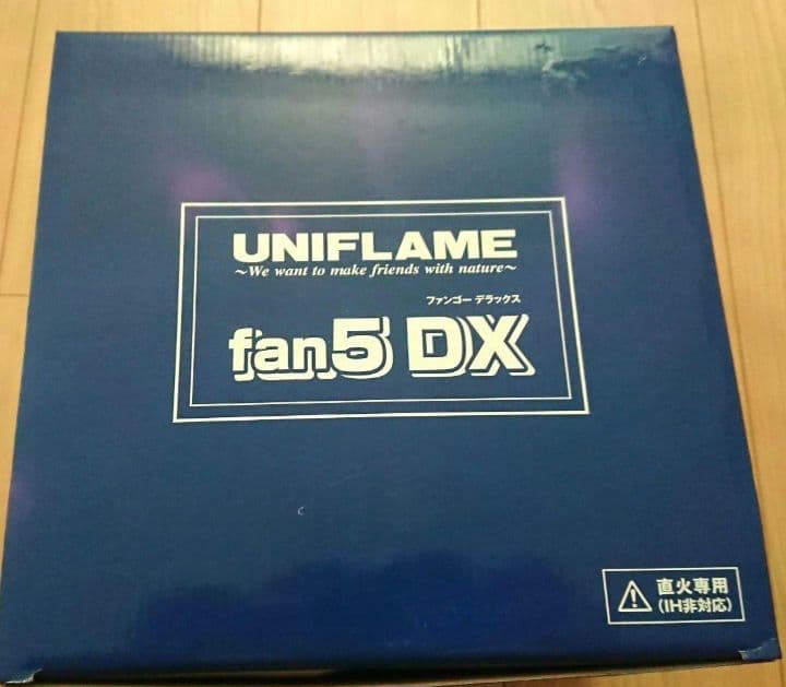 新品未使用 UNIFLAME fan5 DX ユニフレーム キャンプ 炊事 鍋