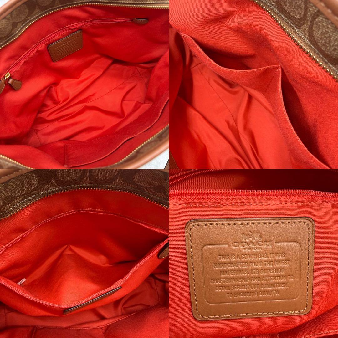 COACH コーチ トートバッグ PVC ヘリテージ 肩掛け シグネチャー