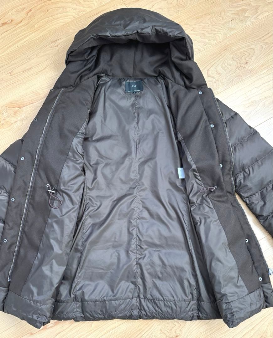 fuu様23区【VERY】洗える シレータフタ ミドル丈 ダウンコート 42