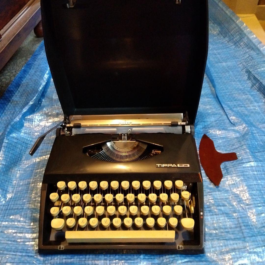 タイプライター　レトロ　ケース付き